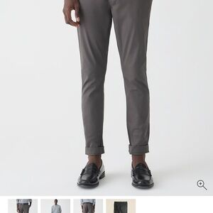 J. Crew Men's Charcoal Chinos